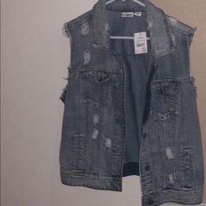 NWT blue jean jacket